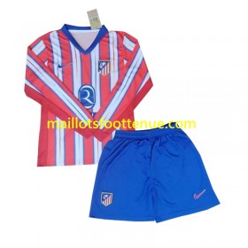 Maillot/Tenue Atlético Madrid Enfant Domicile 2024/2025 Manche Longue